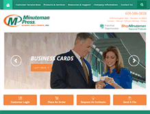 Tablet Screenshot of gominutemanpress.com